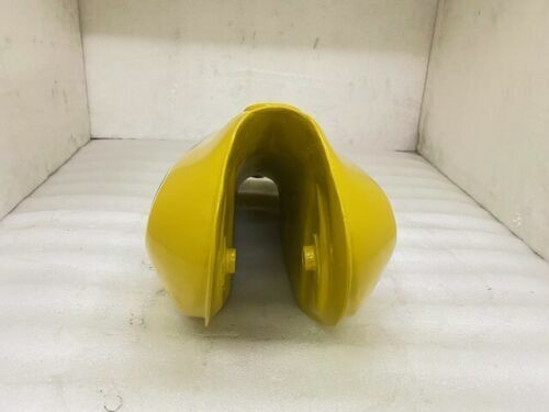 Fuel Gas Tank YAMAHA 250 DT / 400 DT Enduro, Yellow Painted Steel 1975 to 1977