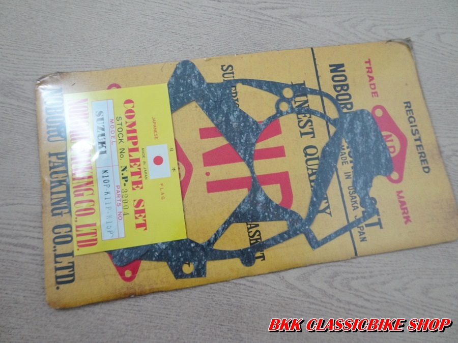 Genuine Suzuki 80cc K10P K11P K15P Complete Gasket Set NP NOBORU NOS JAPAN