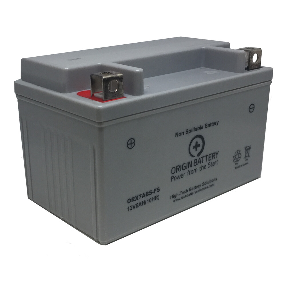 Interstate YTX7A-BS Battery Replacement- Sealed AGM w/ 1 Year Warranty