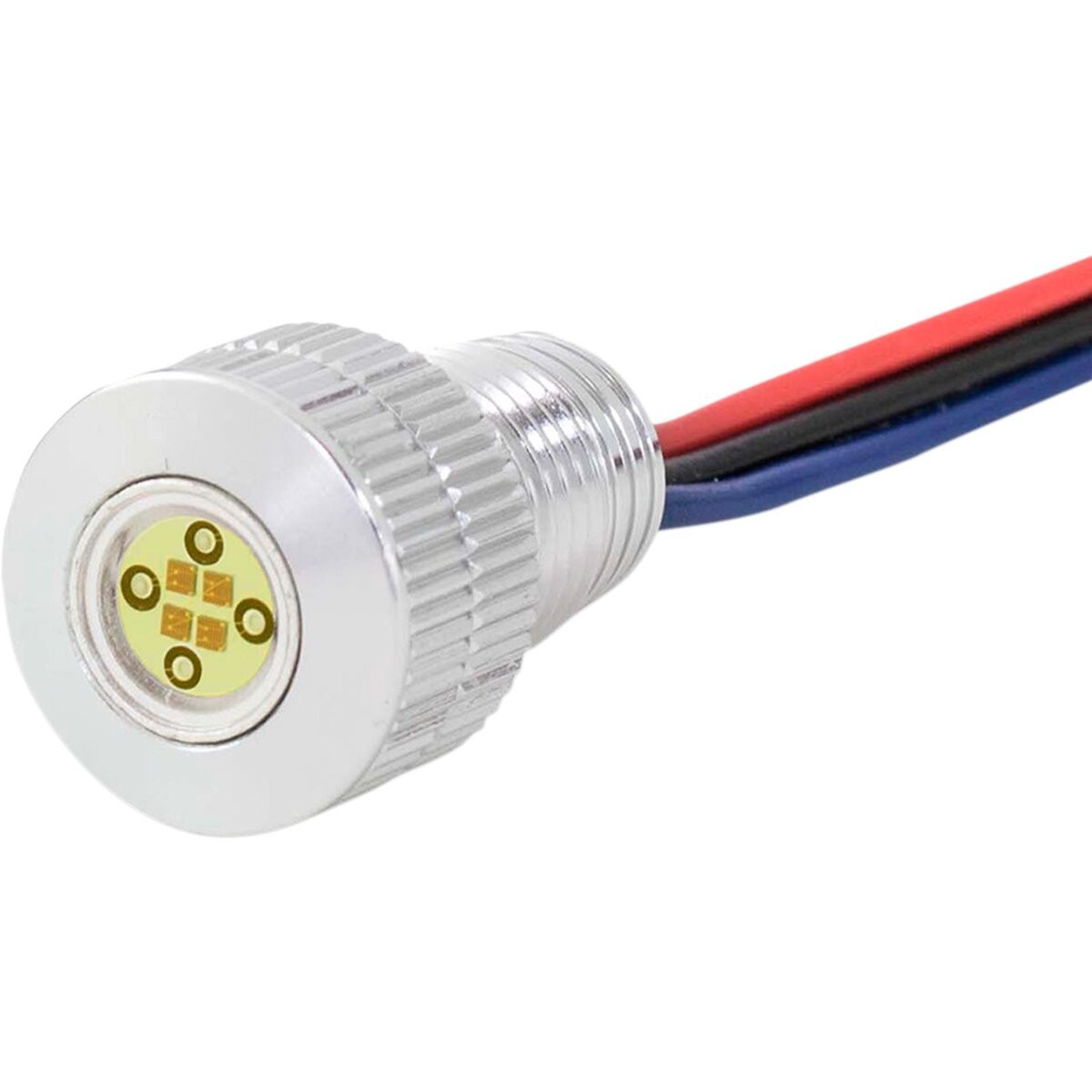 Paul Yaffe Silver Lightning Bolt Super Bright White LED – BOLTS-DRL-S