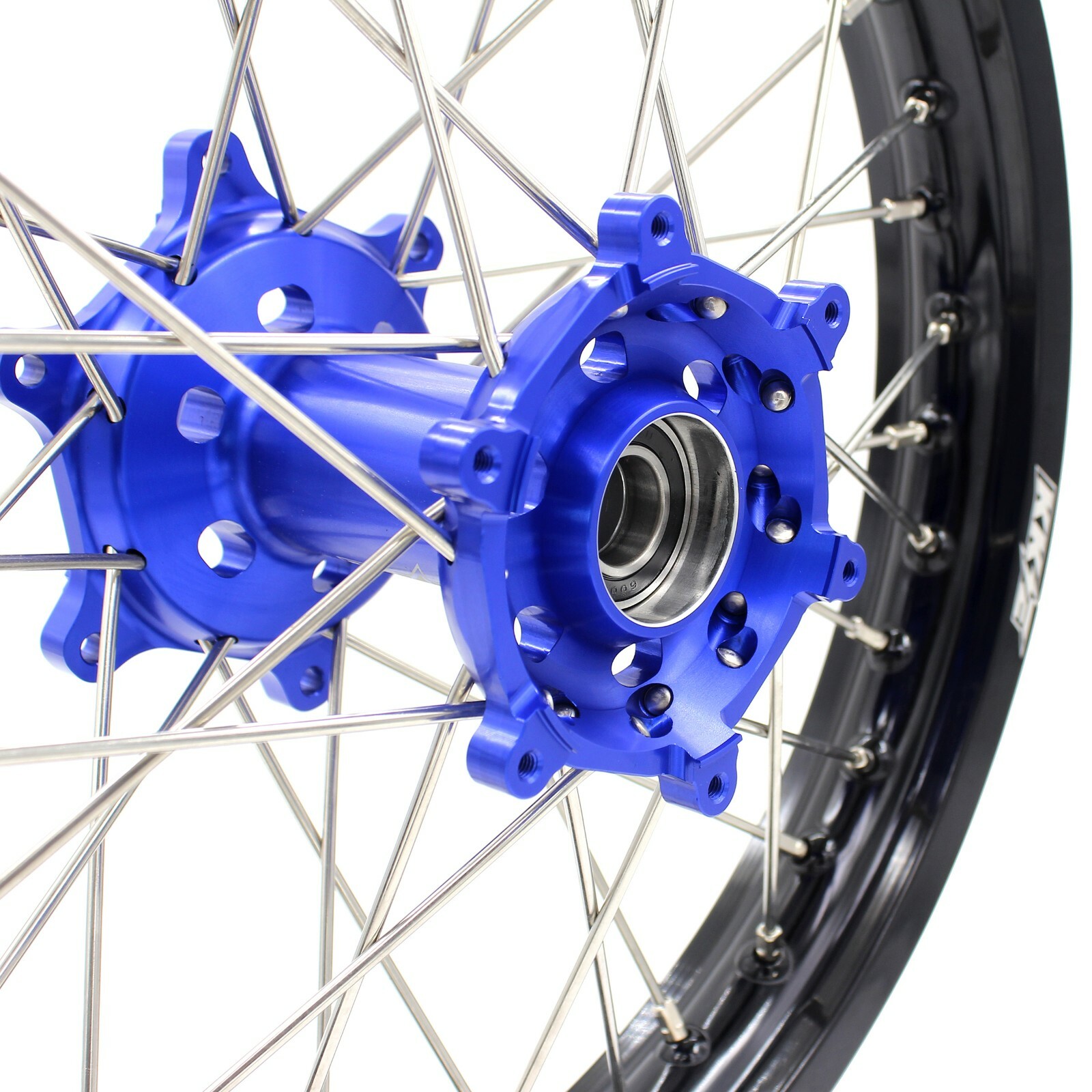 KKE 21″ 18″ Wheels Fit YAMAHA WR250R 2008-2020 CNC Blue Hubs Alloy Rims Wheelset