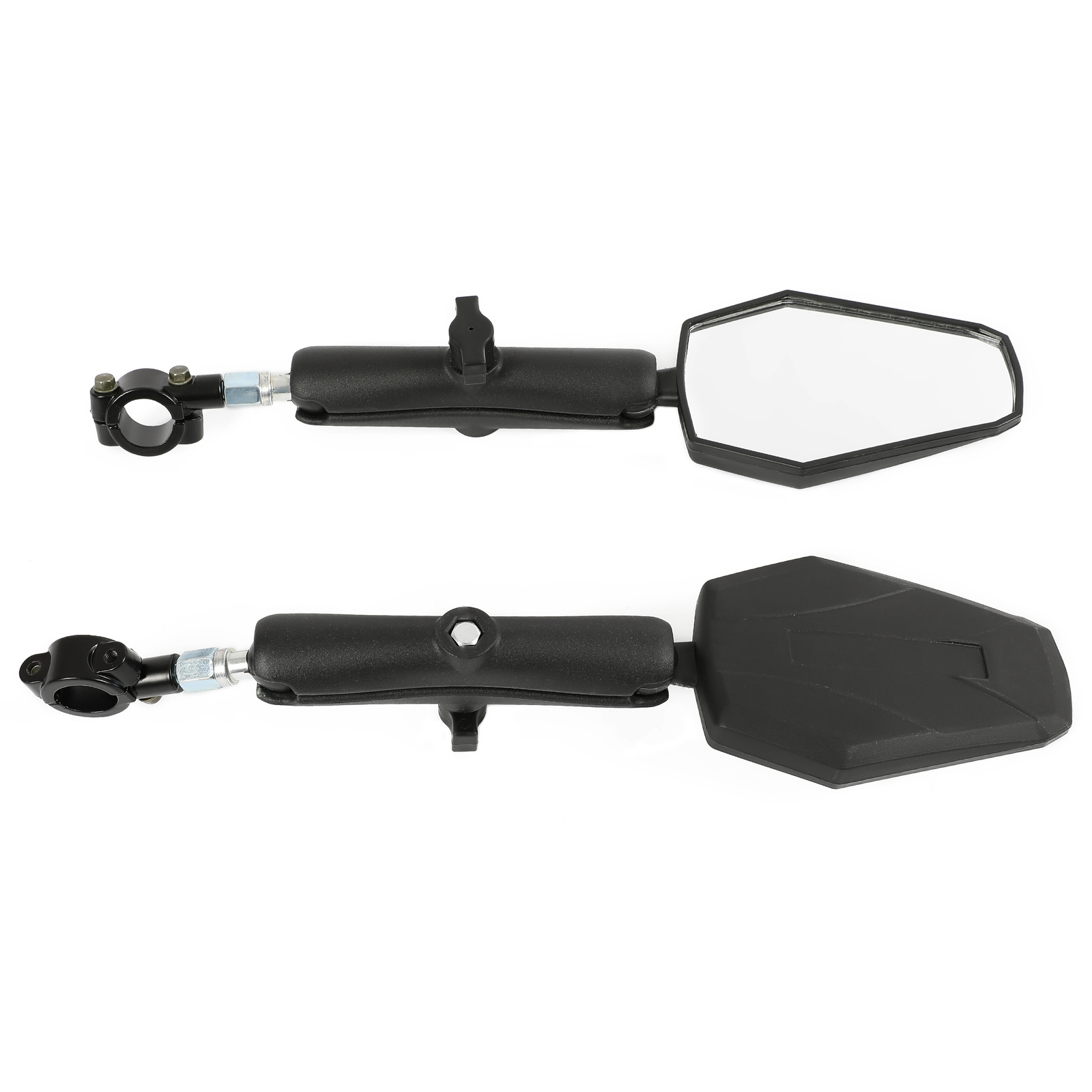 Fits For Dirt Bike Dual Sport Adjustable Motorcycle Rear Adventure Mirrors 10MM