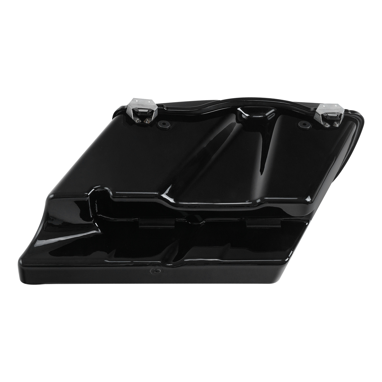 5″ Stretched Extended Hard Saddle Bags Speaker Lids FitFor Harley Touring 93-13