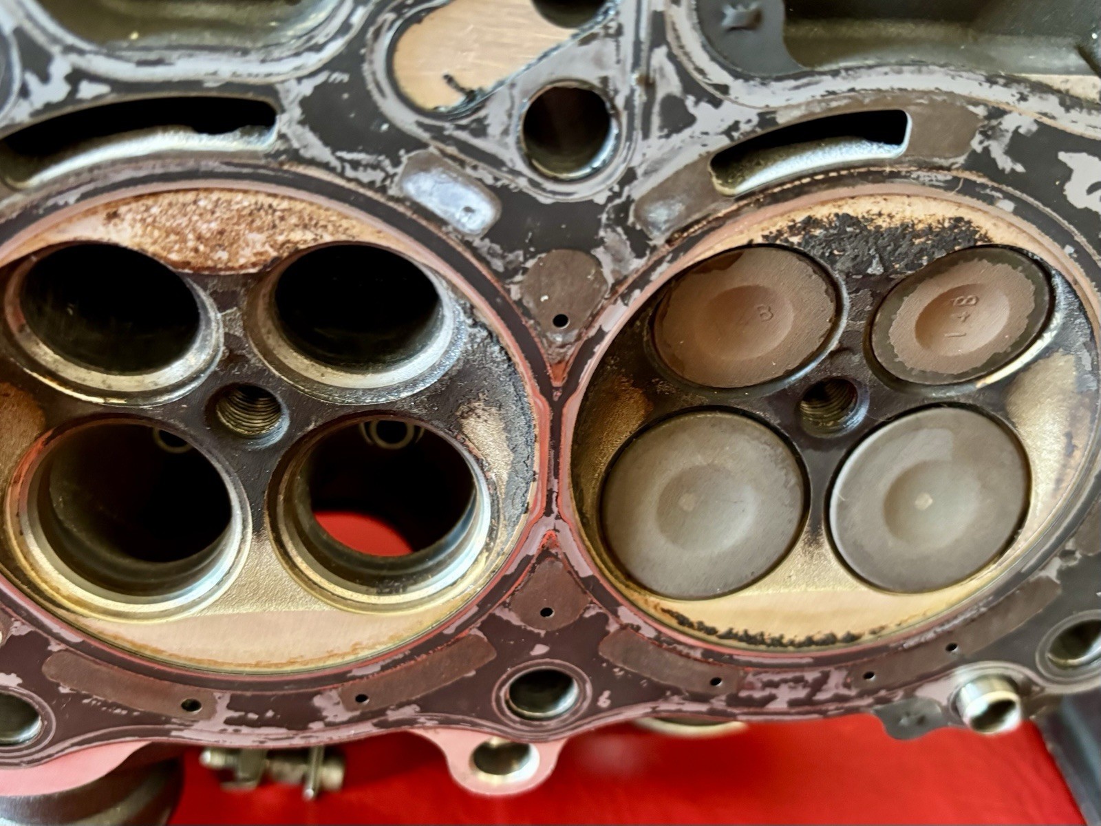 2009 2010 2011 2012 2013 2014 YAMAHA R1 CYLINDER HEAD REPARABLE YZF-R1