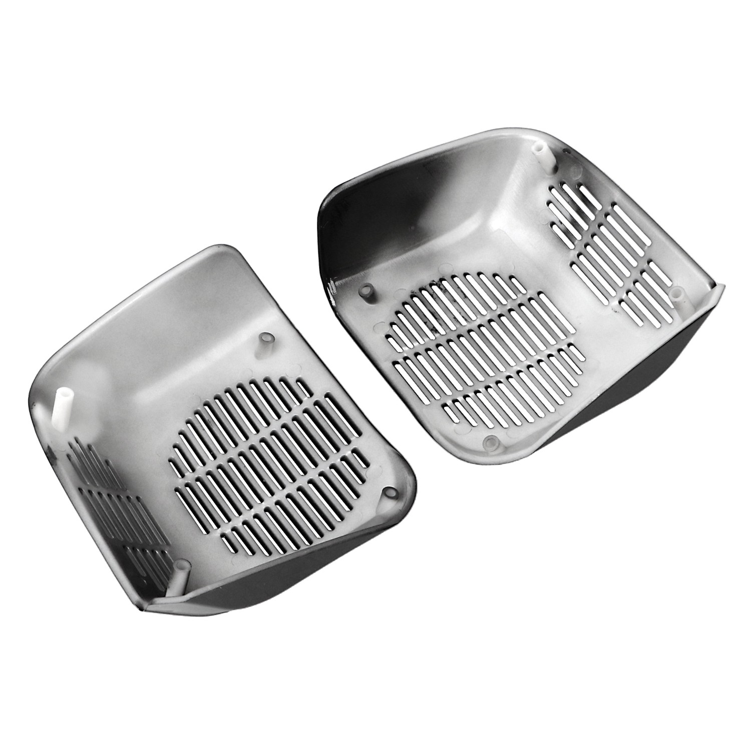 Gloss Black Rear Speaker Covers For Honda Goldwing 1500 GL1500 1988-2000 89 90