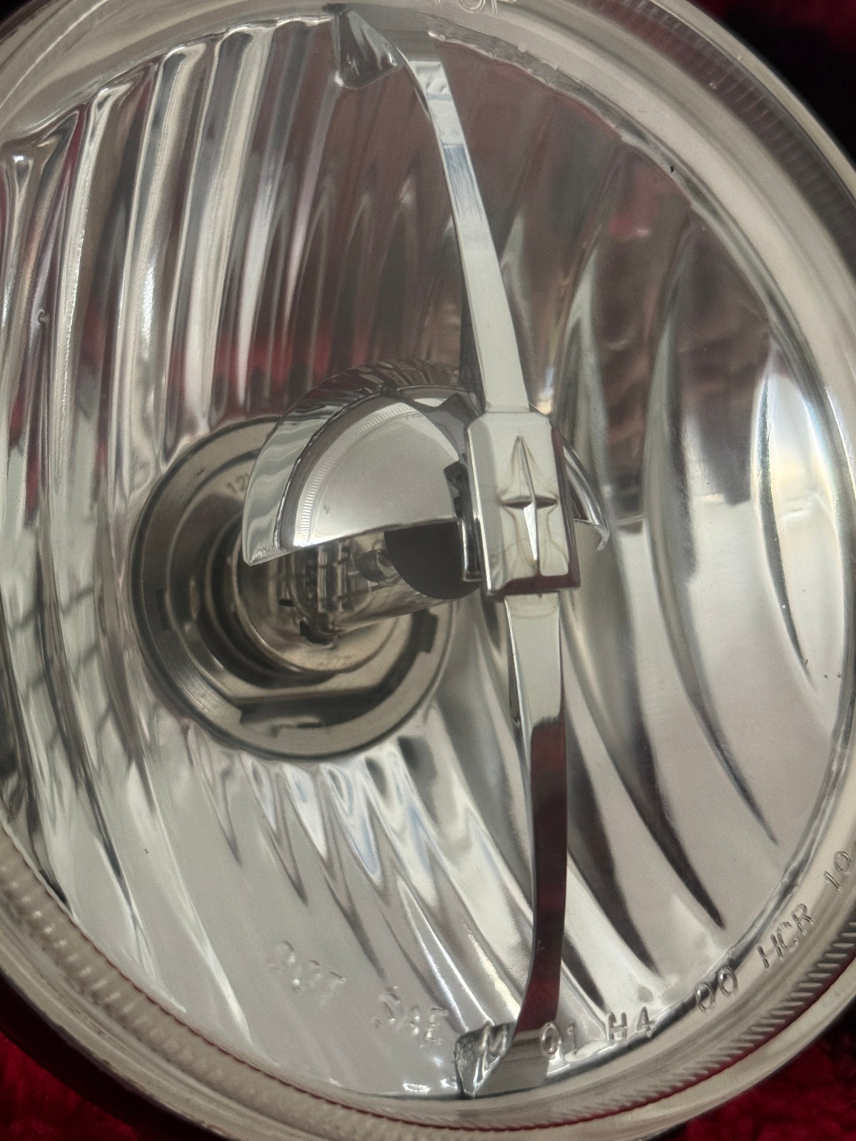 NEW VINTAGE CAR MOTORCYCLE 5.75 in RETRO SINGLE BAR HEADLAMP – HALOGEN BULB