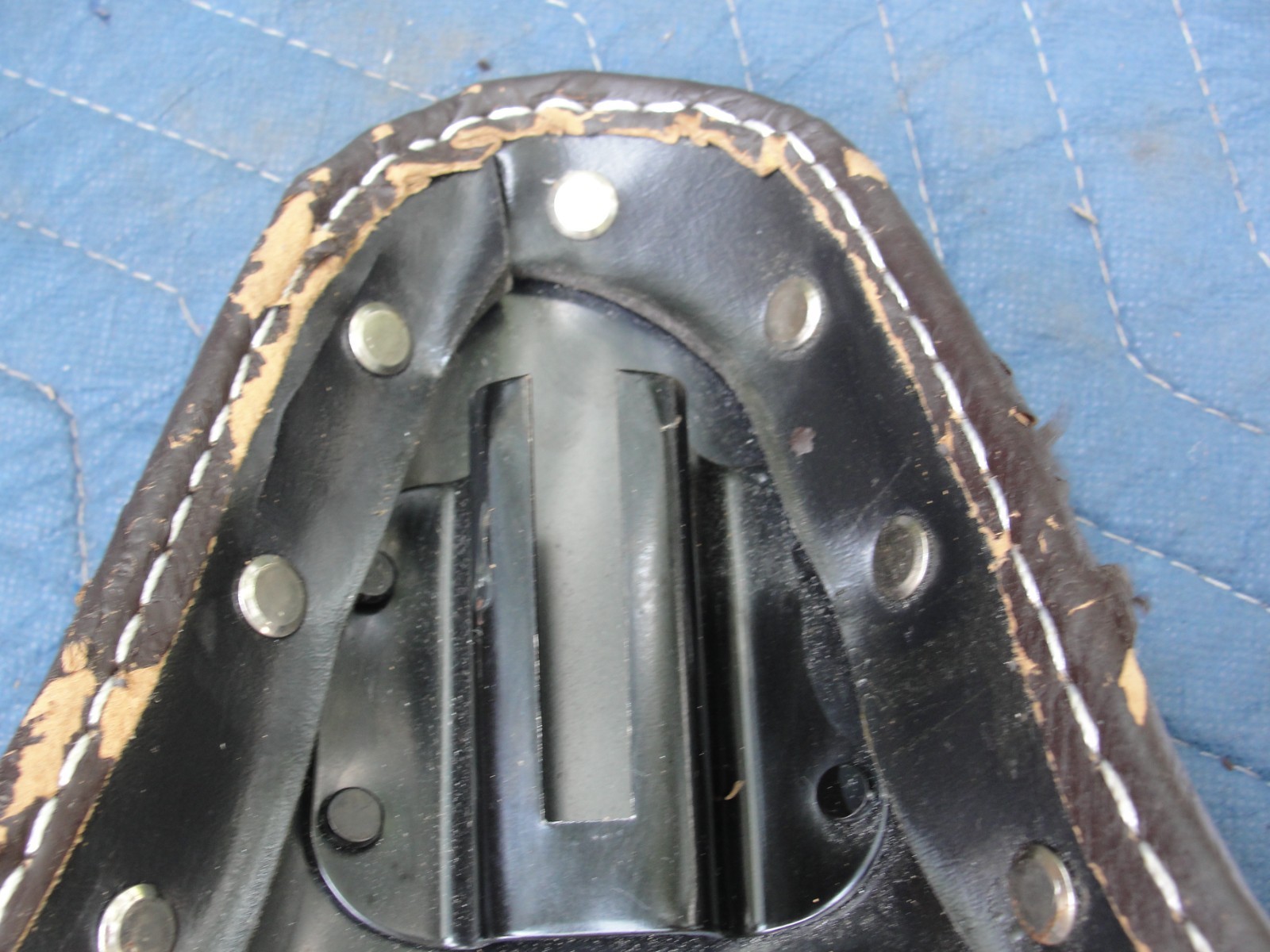 Harley WL WLA WLC WLD Flathead Brown Solo Seat Saddle Military for WLA 3181-41