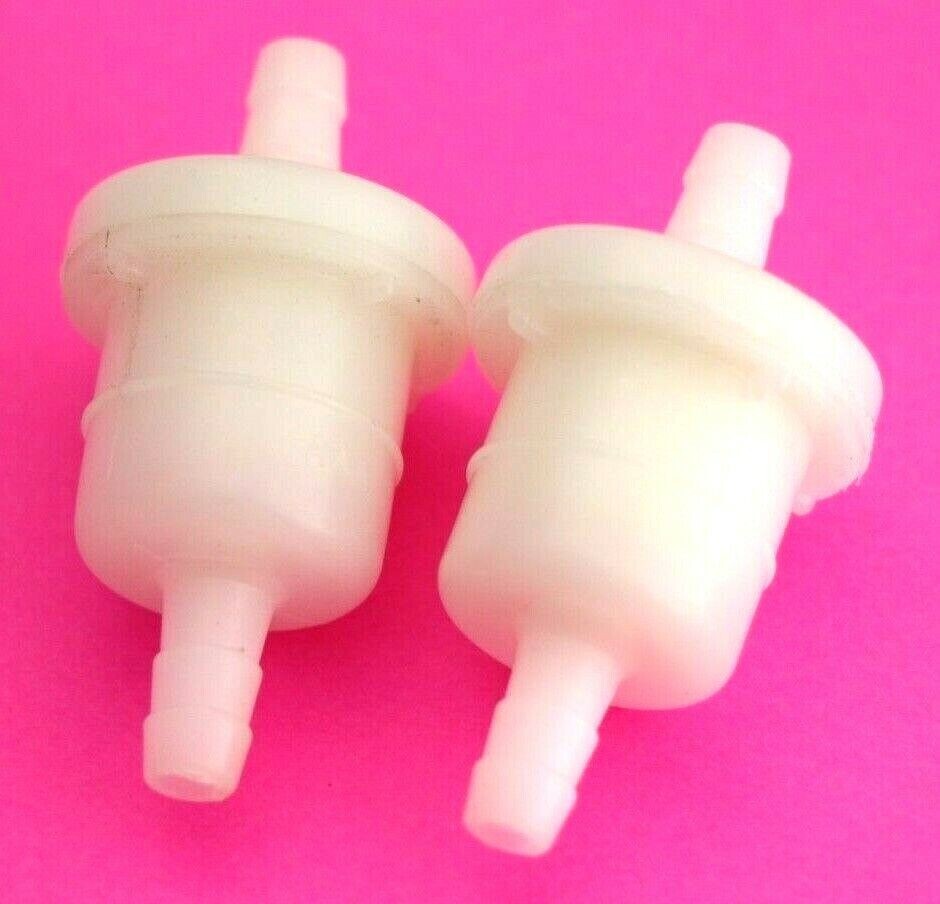 2x Fuel Filter For ssr 125 pit bike kazuma 110 atv yerf dog 150cc go kart 1/4”