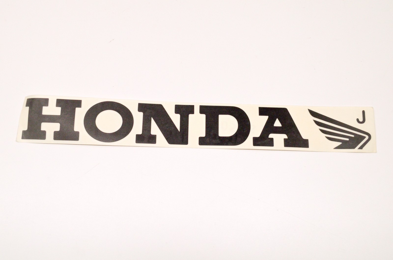 Aftermarket Honda Logo 12″ Decal Black NOS