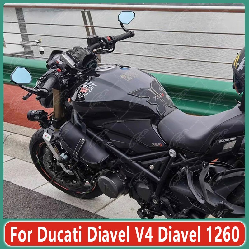 For Ducati Diavel V4 Diavel 1260 CNC Motorcycle Handle Bar End Mirrors Rearview