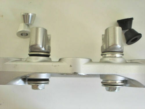 KDX200 – Solid Handlebar Mounts – Bar Cones – Billet Aluminum – Mount Fork KDX