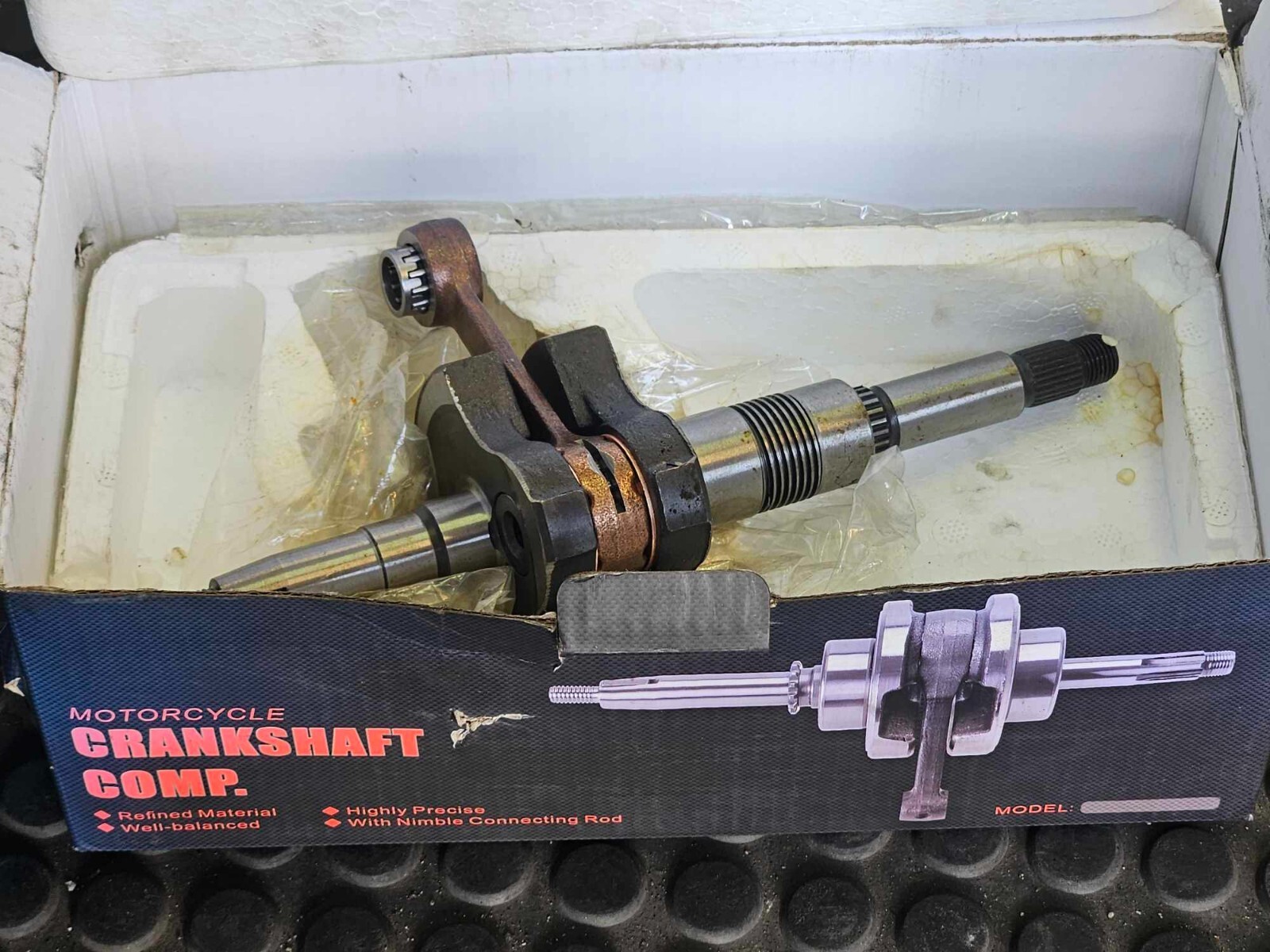 crankshaft assy Suzuki Katana Aprilia Habana Morini AC