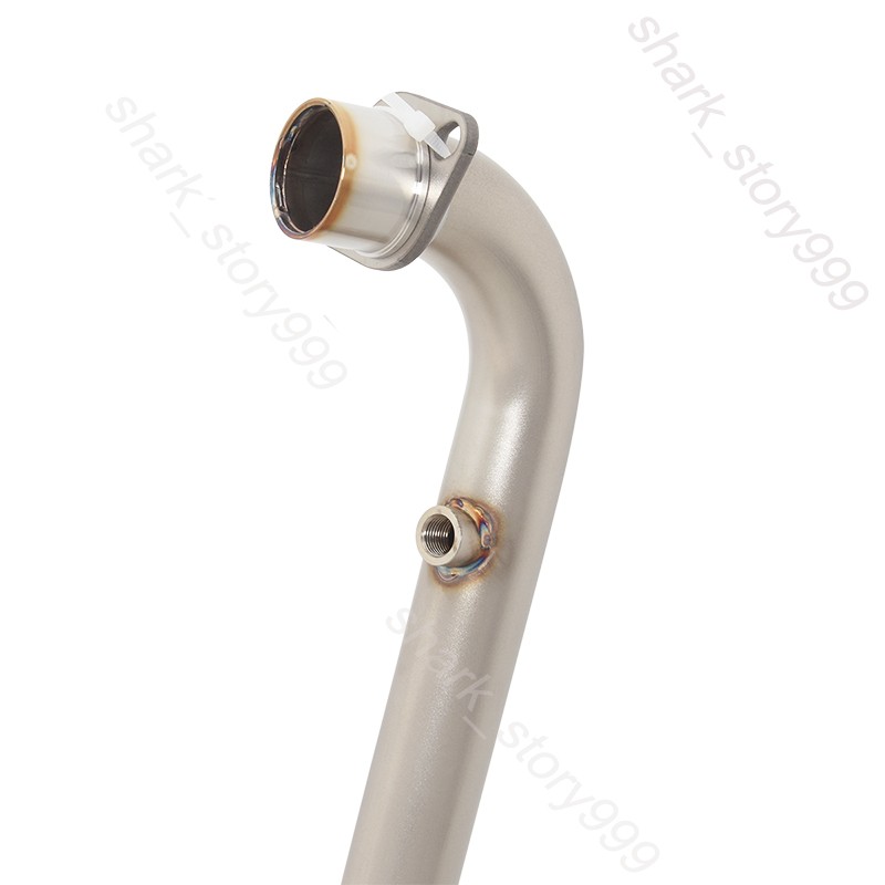 For Lifan KP Mini 150 LF150-5U Full Exhaust Header Front Pipe Black Muffler Tips