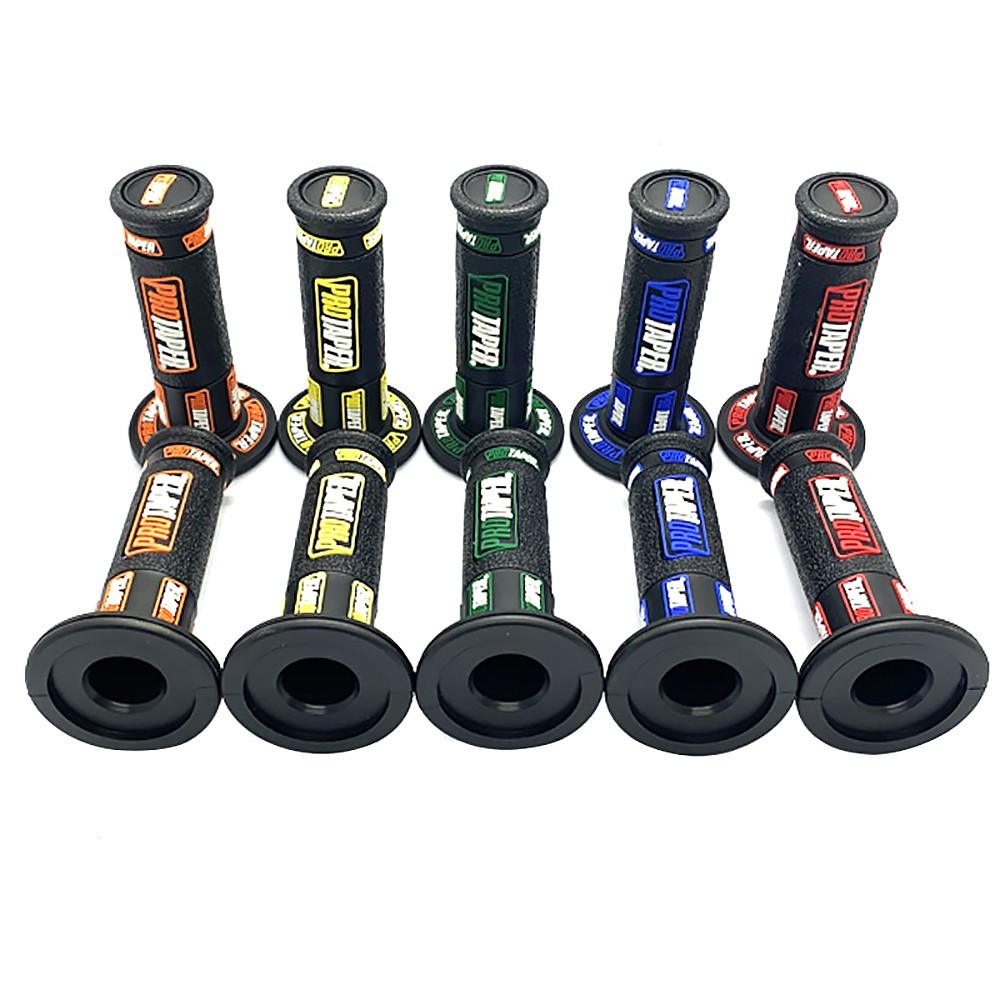 7/8″ Motorcycle PrTaper Hand Grips Yellow Handle for Pit Dirt Bike ATV Off-road