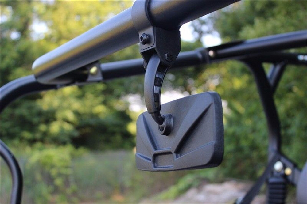HTTMT- UTV POLARIS RZR 1.75″ REAR-VIEW SIDE-VIEW HIGH IMPACT CONVEX MIRROR Grab