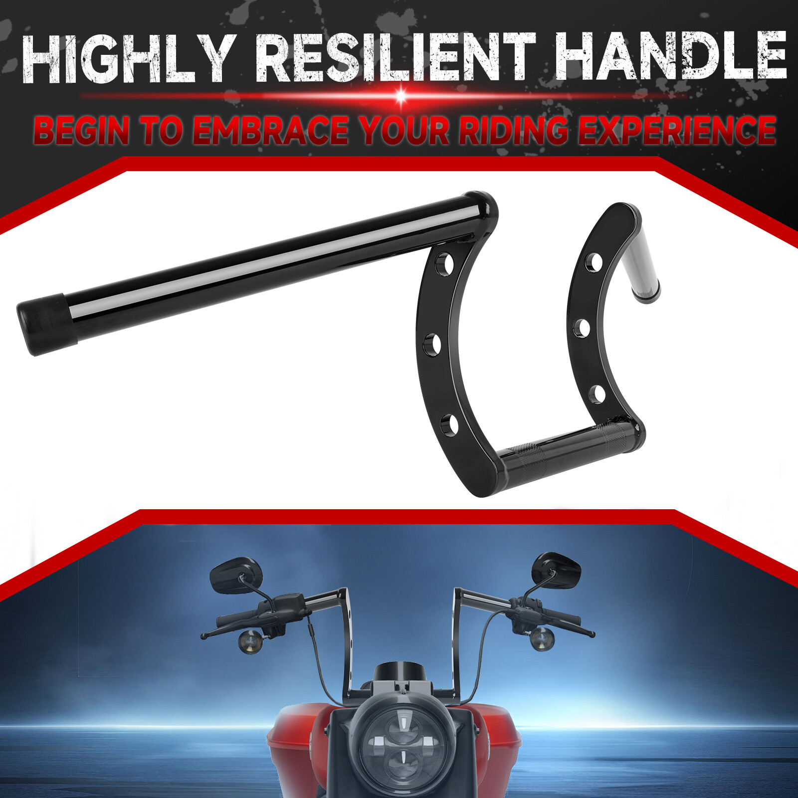 7/8″ 1″ Motorcycle Handlebar Drag Bar For Honda Shadow VLX 600 VT 750 800 1100