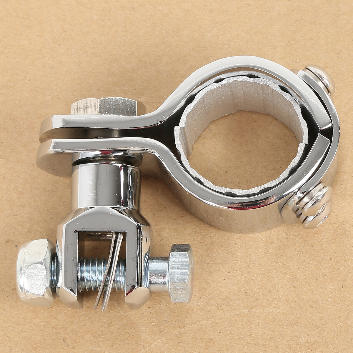 25/32/35mm Crash Bar Motorcycle Highway Foot Peg Mount Clamps Fit For Harley