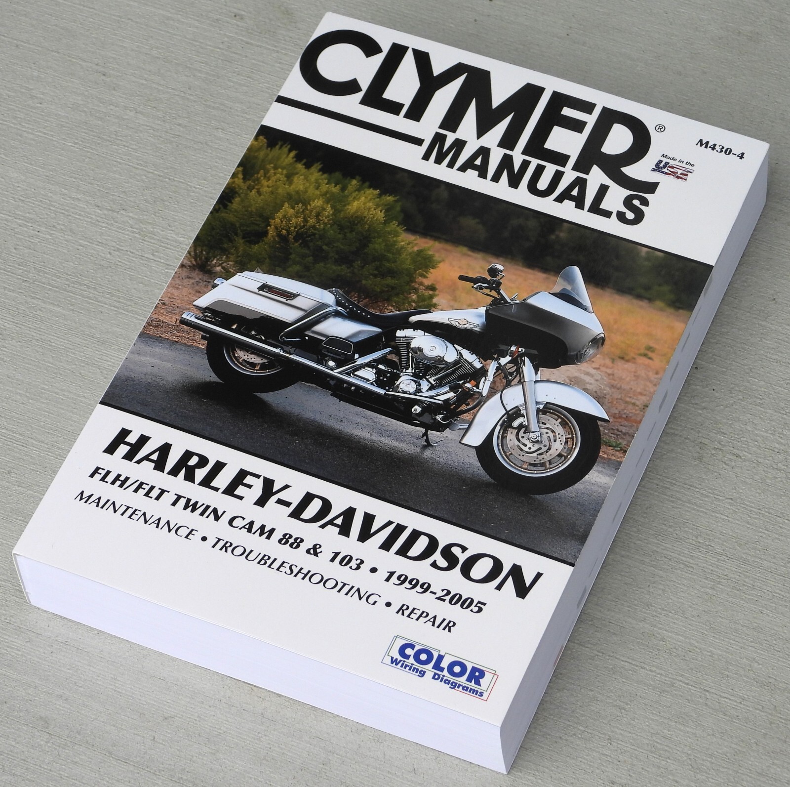 1999-2005 Harley Davidson FL Road King Electra Glide CLYMER REPAIR MANUAL M430