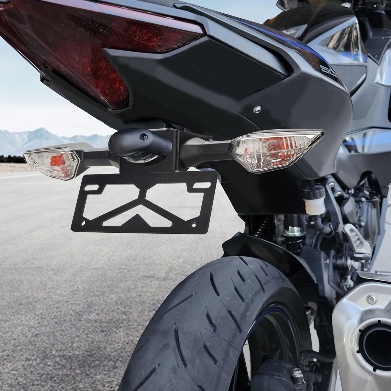Fender Eliminator Tail Tidy License Plate Holder For Kawasaki Ninja 250 400 500