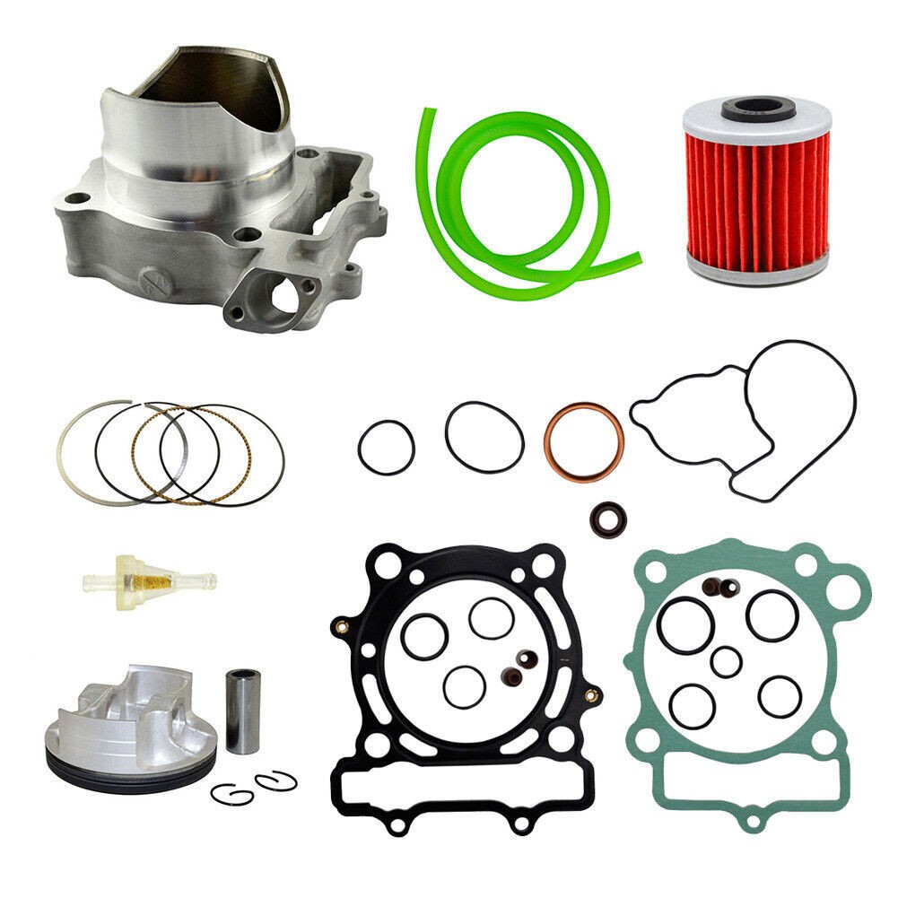 For Kawasaki KX250F KXF250 2004-2008 STD-77mm Cylinder Piston Gasket Valves Kit
