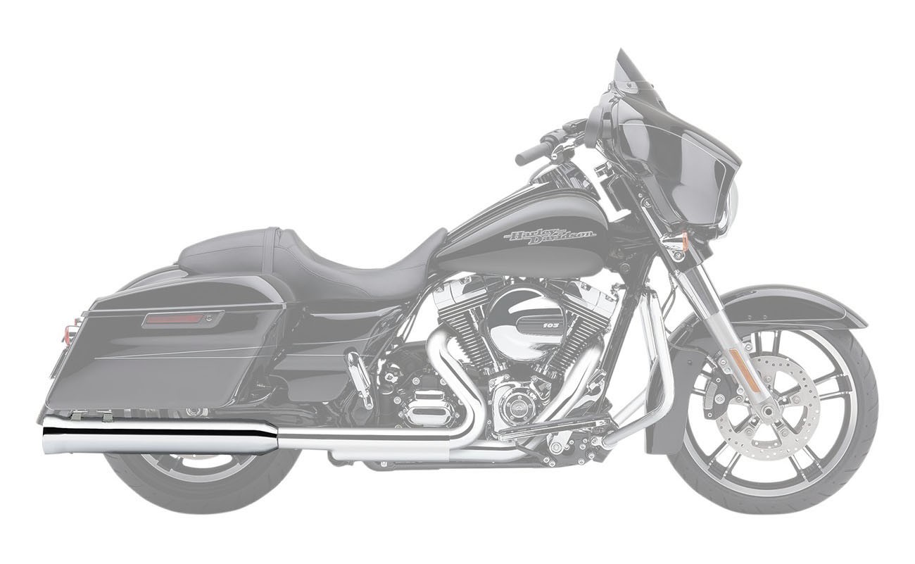 Cobra Neighbor Hater Chrome 4″ Slip-On Exhaust Mufflers (6107)