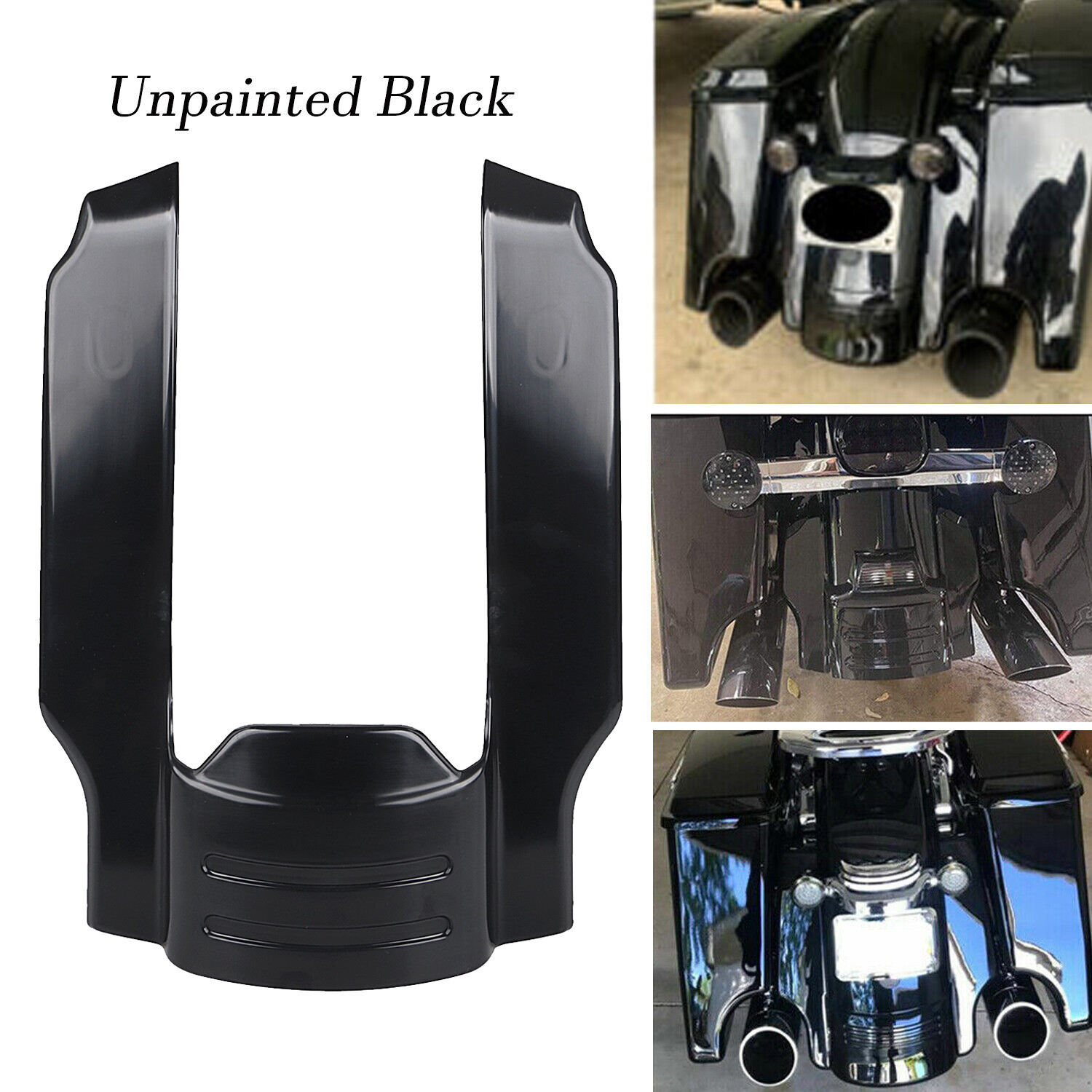 For Harley 96-08 Touring Electra Glide 5″ Rear Fender Extension Stretched Filler