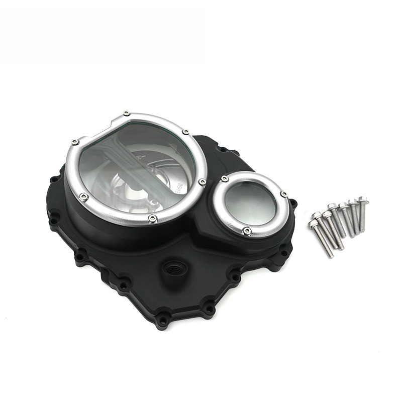 AOTWTR Transparent Engine Crankcase Stator Clutch Cover For QJMOTOR SRK 800 RR