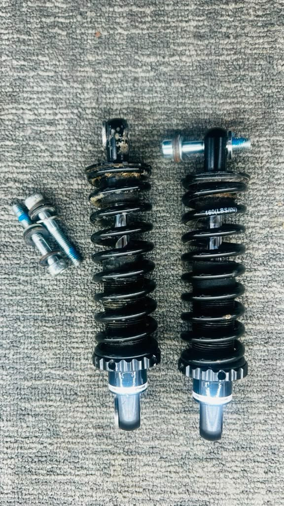 Progressive Suspension 412 HD Black Rear Motorcycle Shocks 412-4038B – 9111347