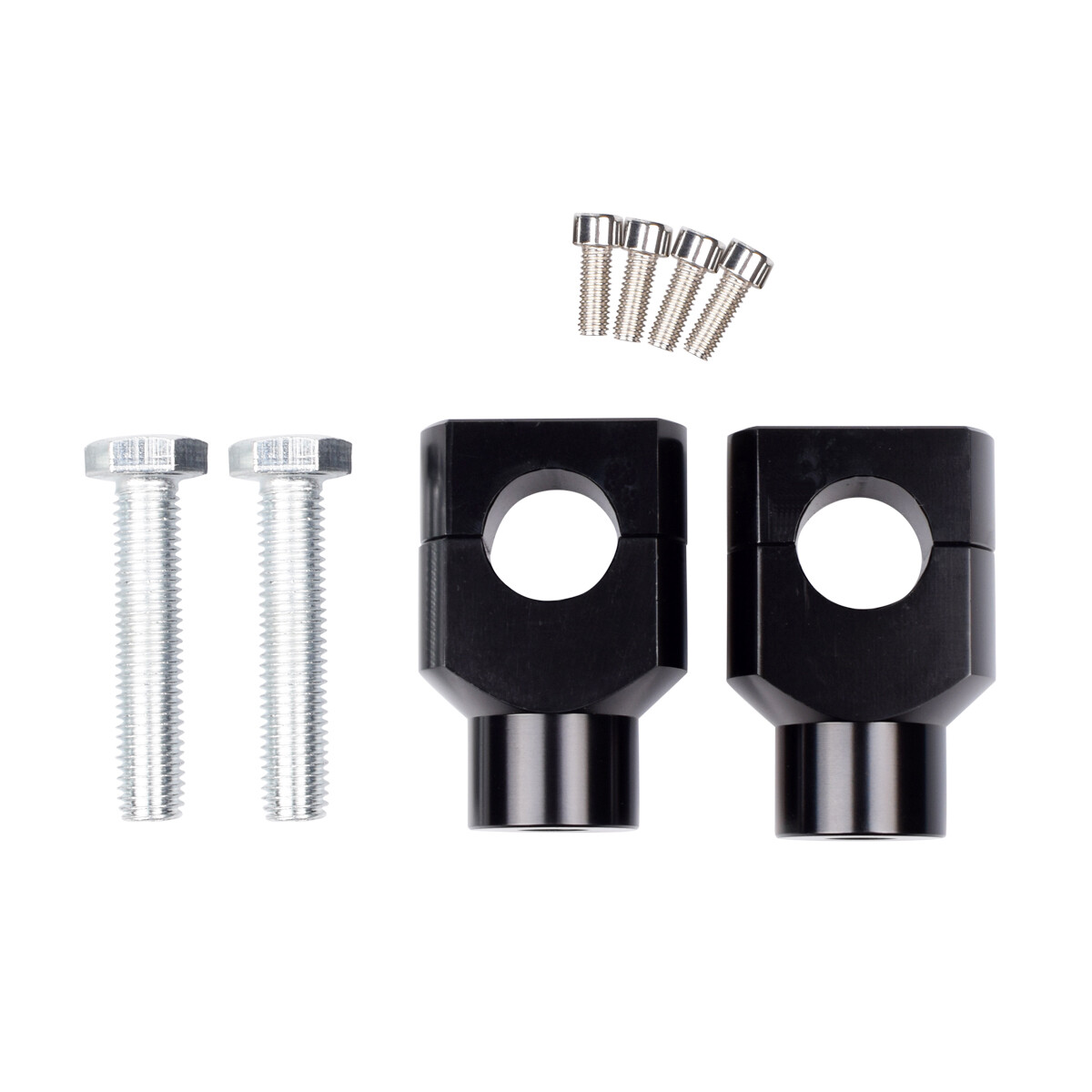 1″ 25mm Motorcycle Handlebar Riser Clamp 2″ Lift For Harley Honda Yamaha