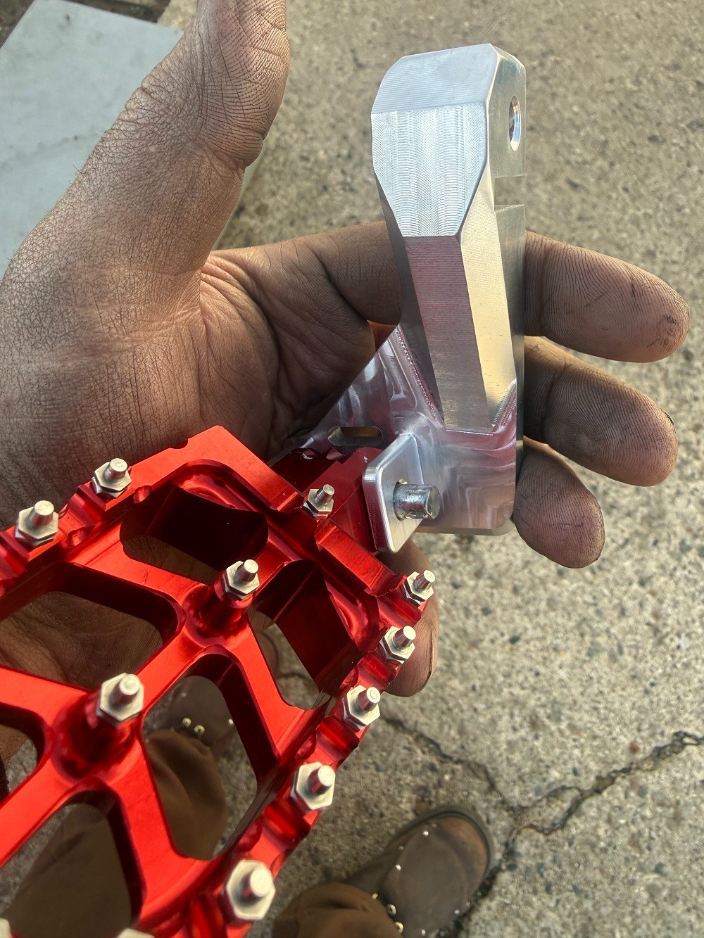 Precision Cnc 3 inch drop downs for razor 650