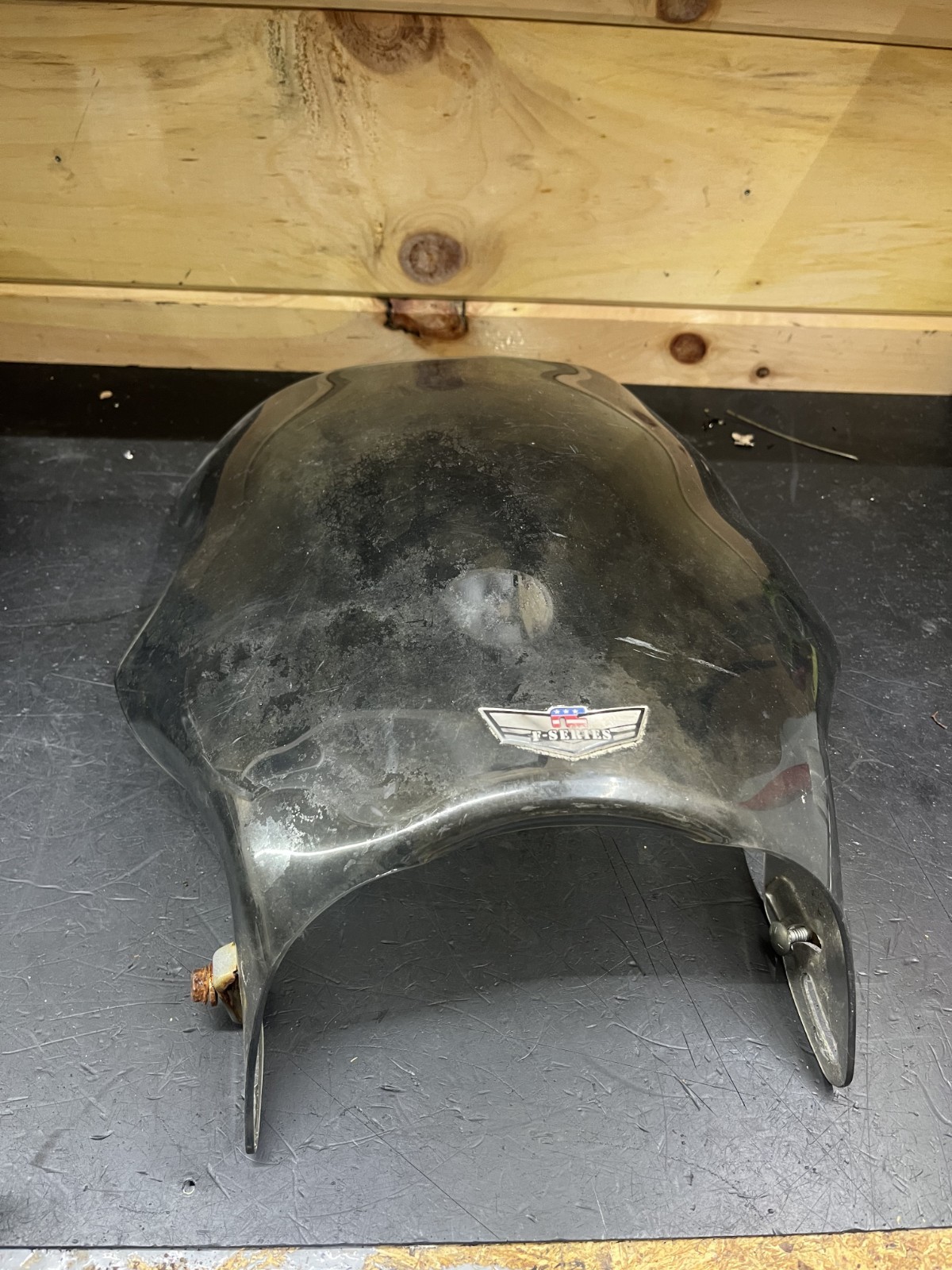 2001 KAWASAKI ZR7S ZR7-S ZR750H WINDSHIELD SCREEN NATIONAL CYCLE SMOKED