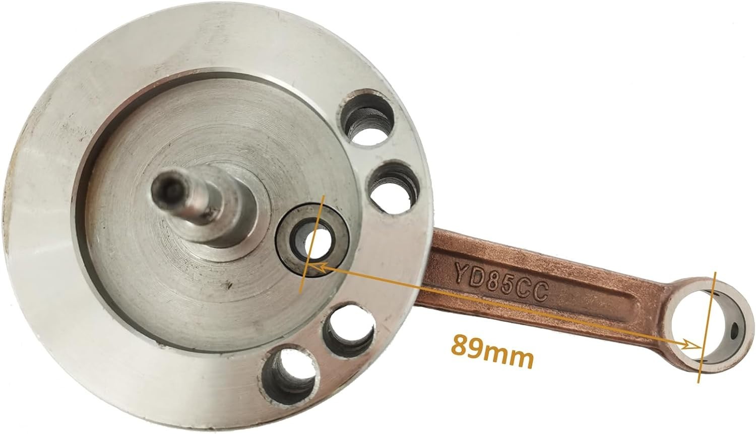 CDHPOWER YD85 Bottom End Crank Assembly for 2 Stroke Bicycle Engine Motor 85CC