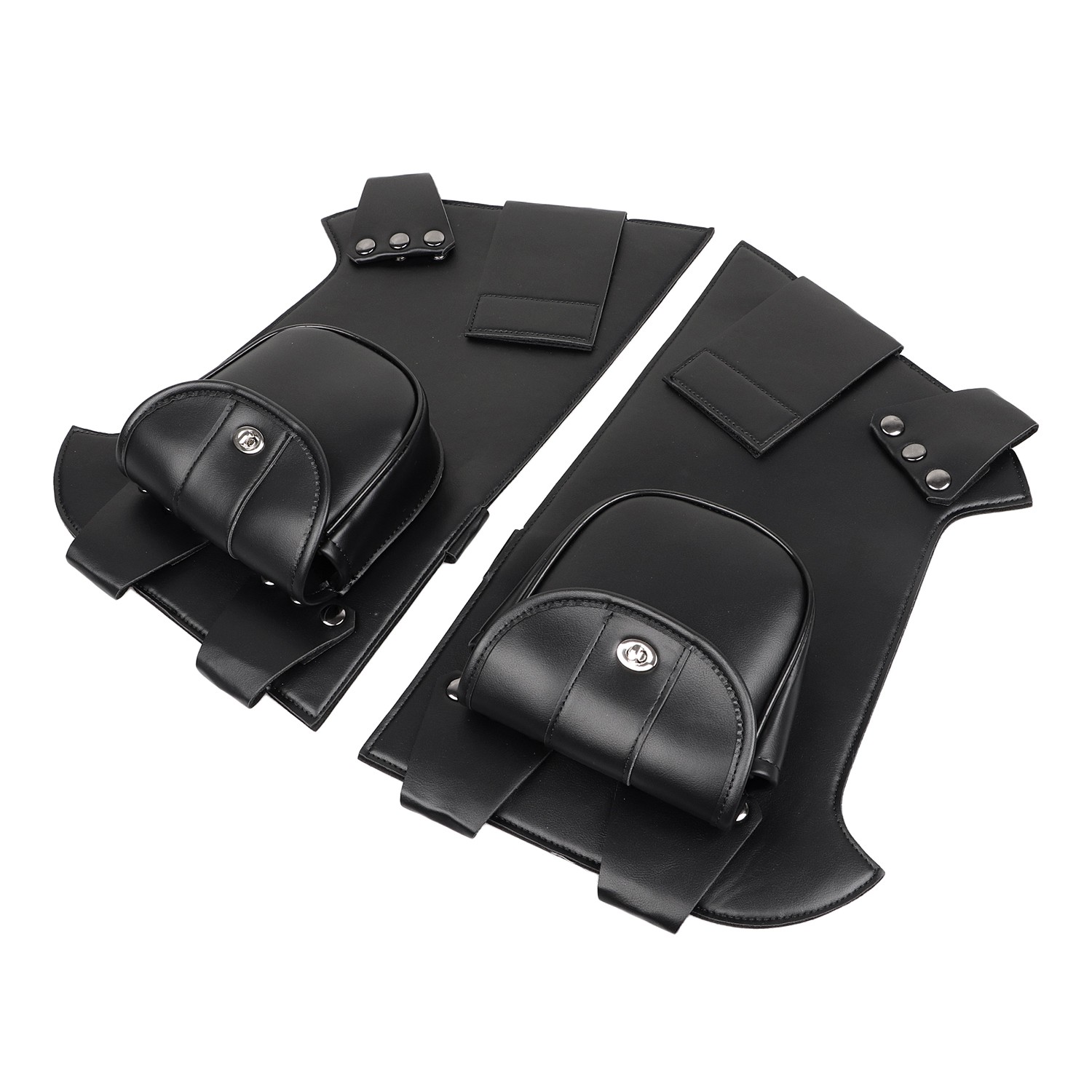 Lower Chap Leg Warmer Bag For Harley Road King Electra Glide Police FLHTP FLHR