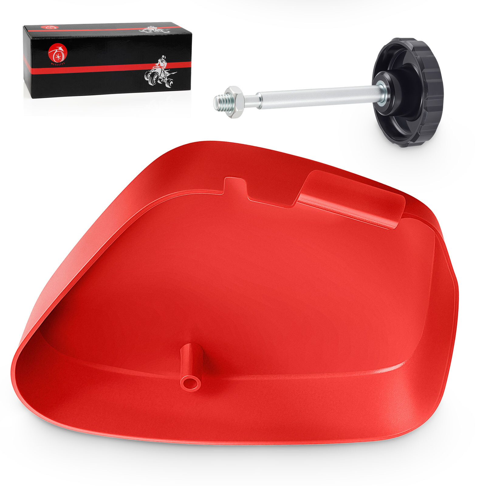 Right Side Battery Box Cover & Latch Knob for Honda CT90 CT110 C70M CA100 CA102