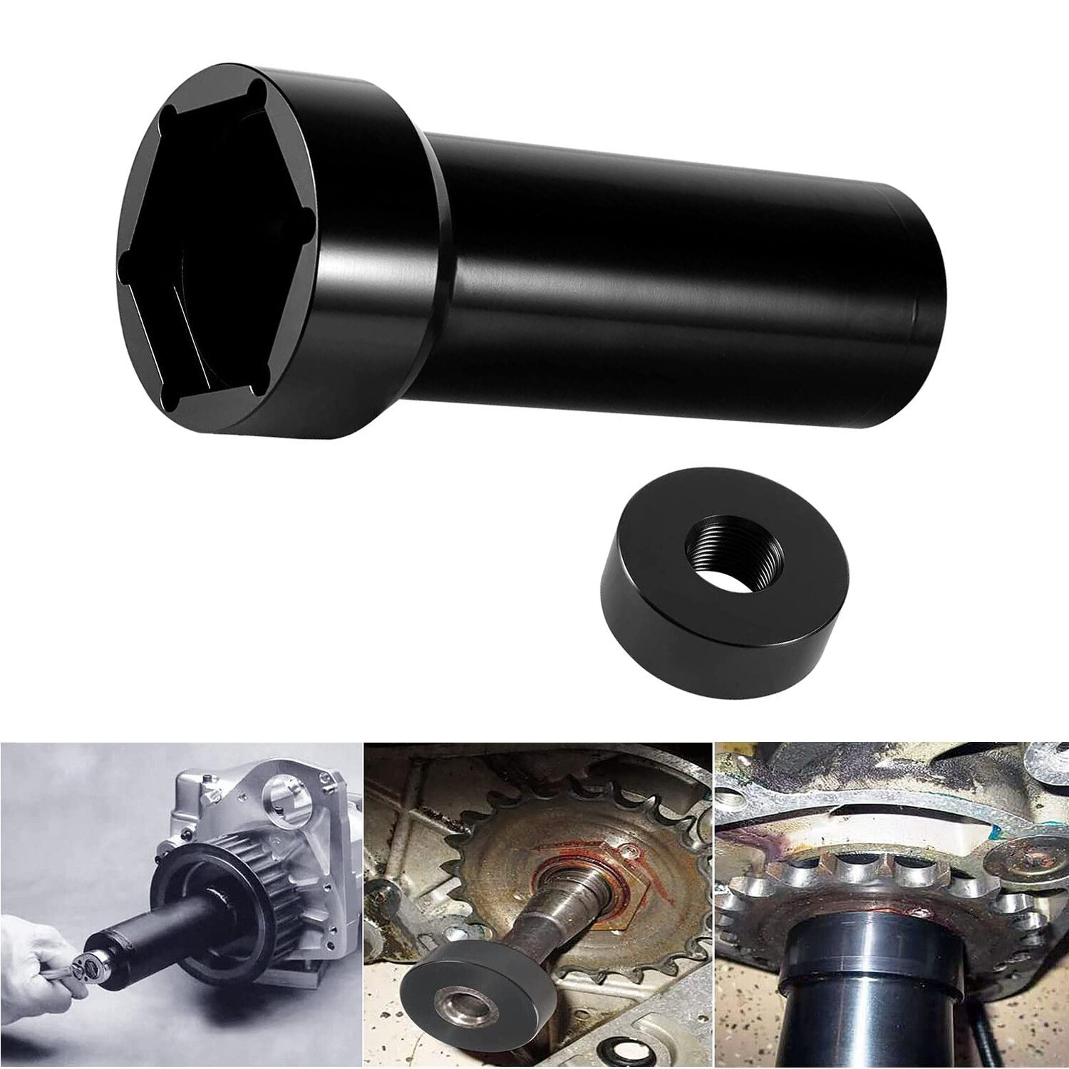 Mainshaft Sprocket Socket Tool 2-1/4 For Harley-Davidson Twin Cam&Dyna-