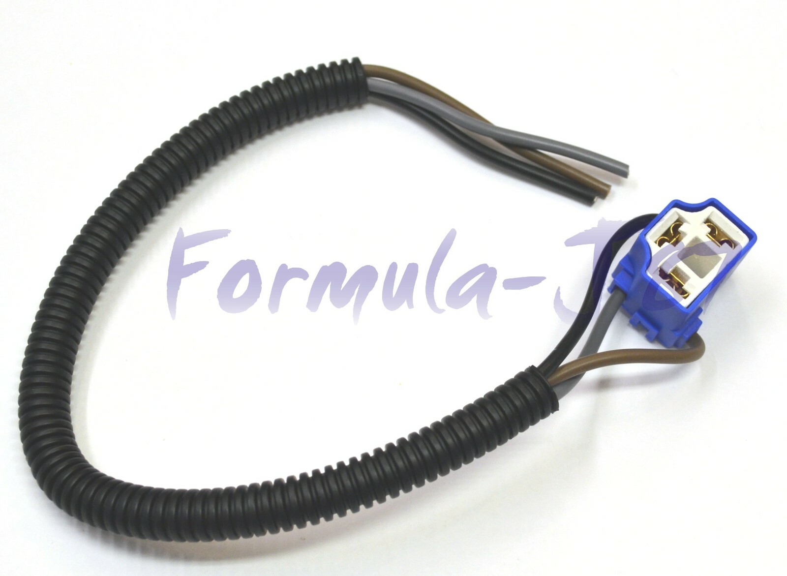 Extension Wire Pigtail Female Ceramic A 9003 H4 Two Harness Head Light Bulb Plug