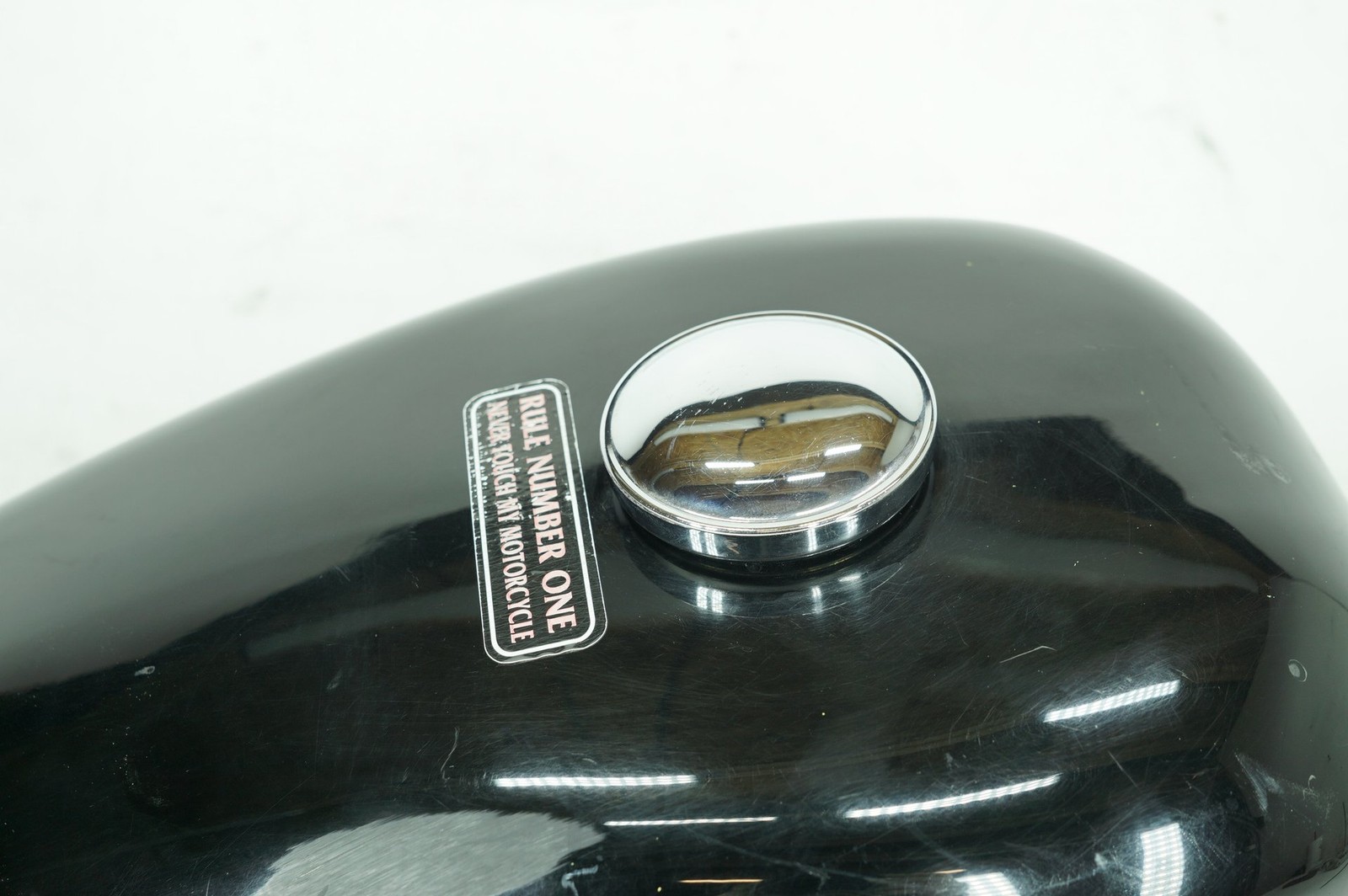 2002 Harley Sportster XL883 OEM Fuel Gas Tank Gasoline Reservoir 61348-03 DENTED