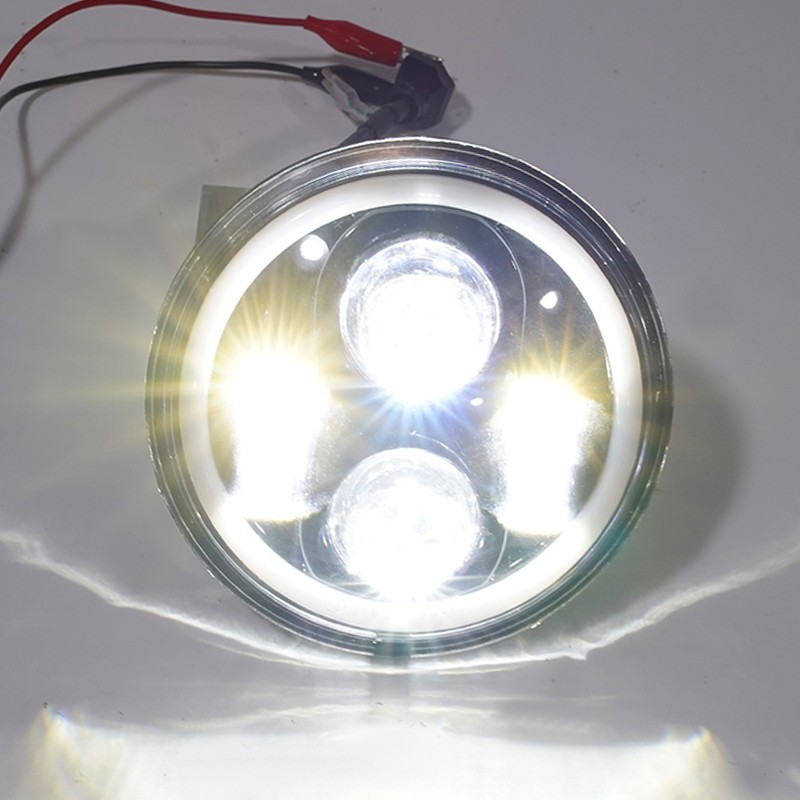 5.75″ LED Headlight Projector Fit For Harley Davidson Sportster XL 1200/883 US .