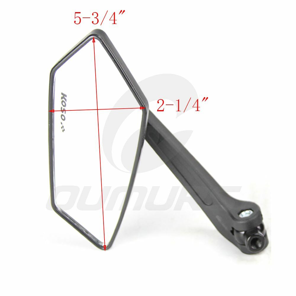 Motorcycle Rearview Side Mirrors 8/10mm For Honda Suzuki Yamaha Kawasaki Harley