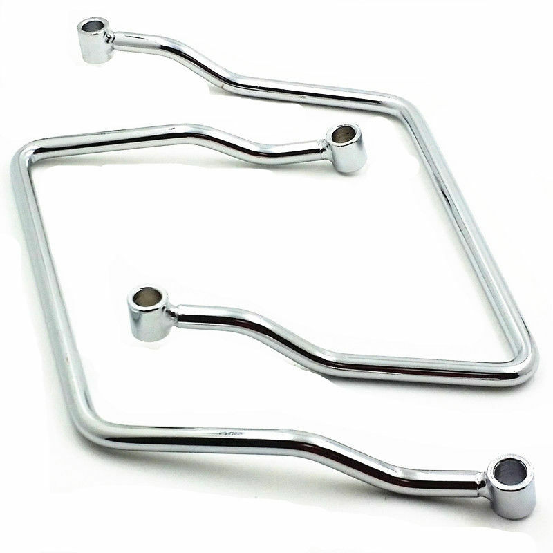 Motorcycle 21cm Saddle bag Support Bar Mount Bracket For Suzuki Boulevard C50