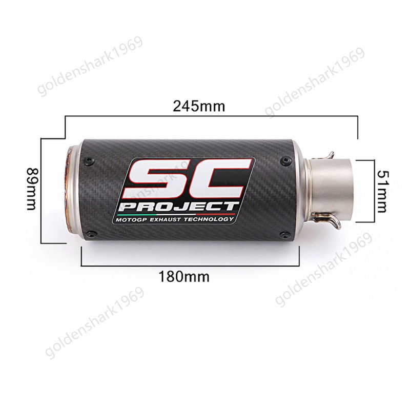 GSX250R 2018-2025 for Suzuki Complete Exhaust System Header Pipe 51mm Mufflers
