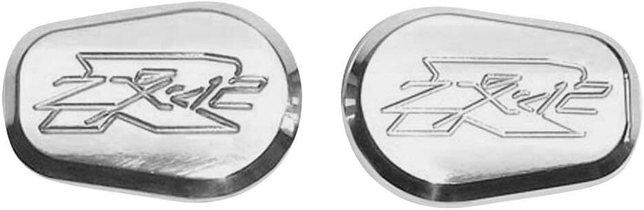 Chrome Turn Signal Block Off Cap ALL Kawasaki Ninja ZX 12R CNC Billet Aluminum
