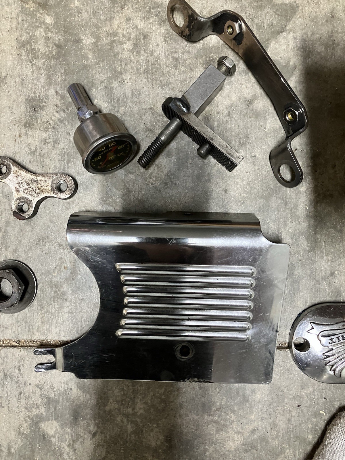 Harley 95 Dyna Miscellaneous Parts And Hardware. 5 Pounds Of Parts