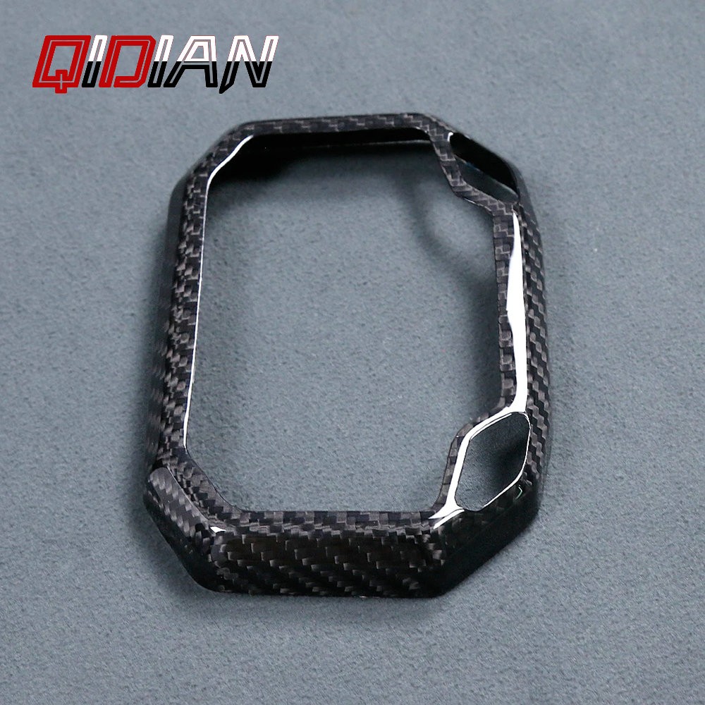 Carbon Fiber Speedometer Cover Instrument Guard For 2024-2025 Kawasaki Ninja500