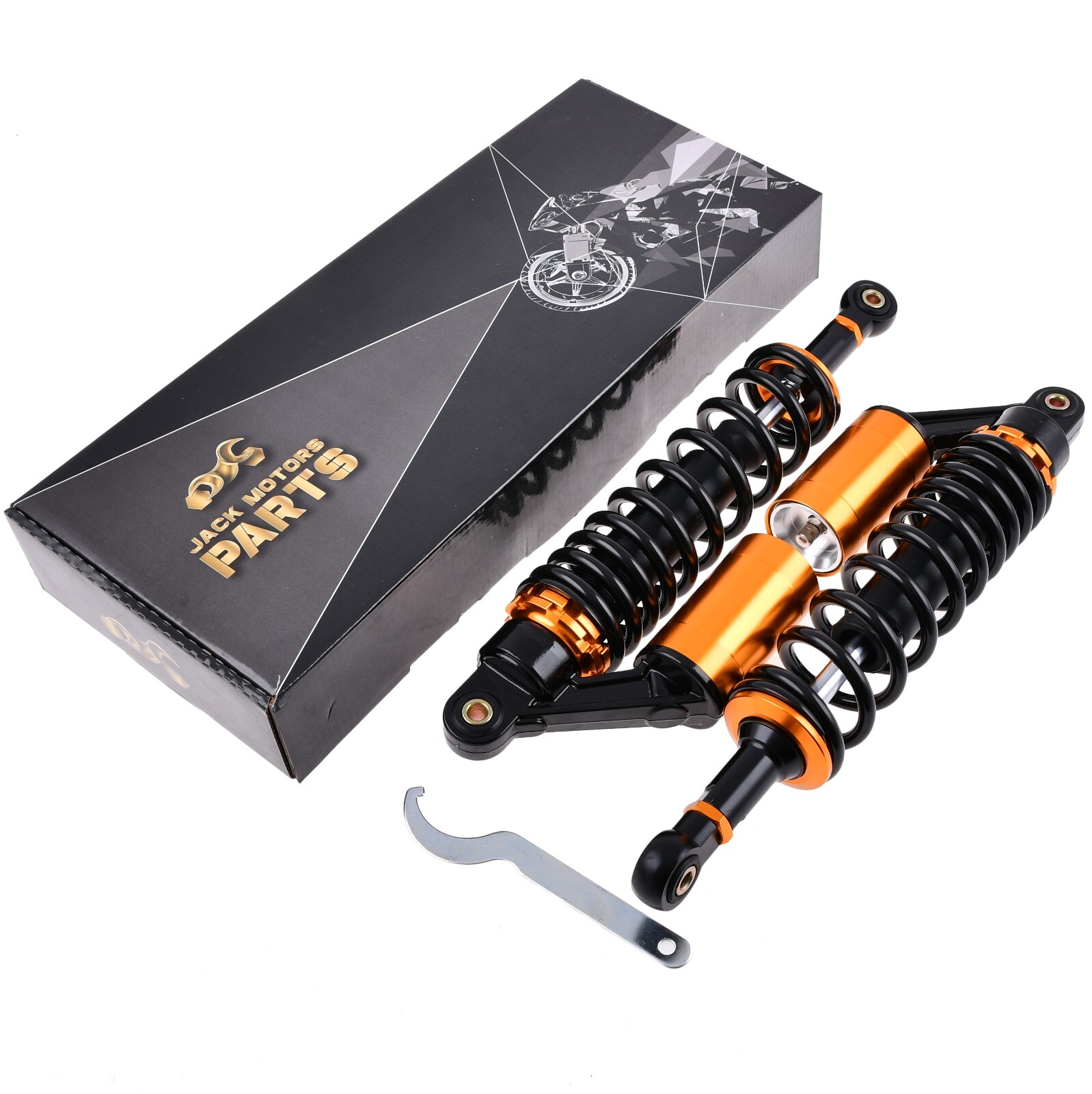 Struts 380mm. Throttle shock absorbers fit. F. Simson S51 S50 S70 S83 SR50 Gold Tuning
