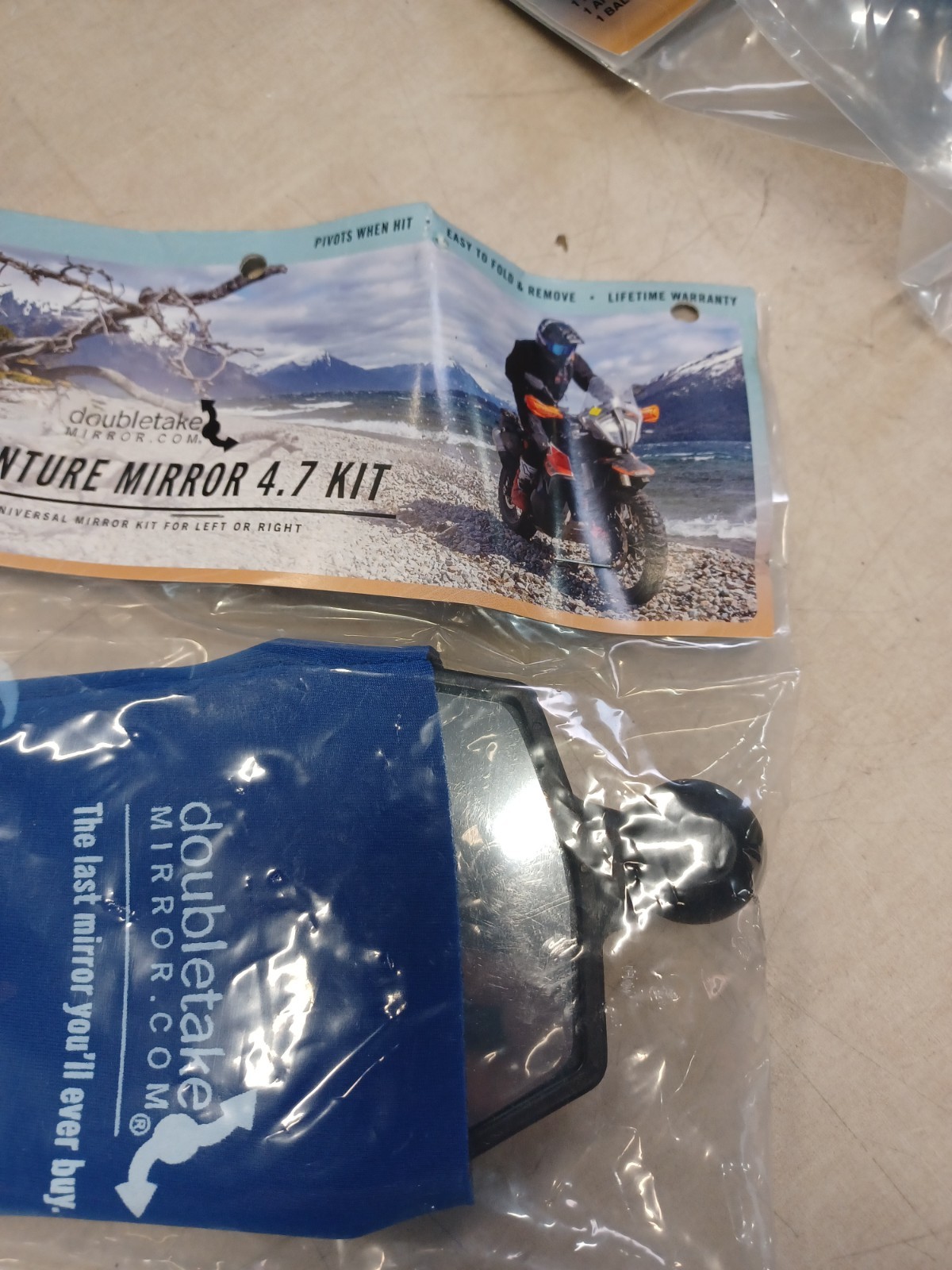 SEALED Adventure Mirror Kit 4.7″ DoubleTake