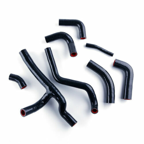Black Silicone Radiator Hose For Ducati ST4S ST4 S 2001 2002 2003 2004 2005