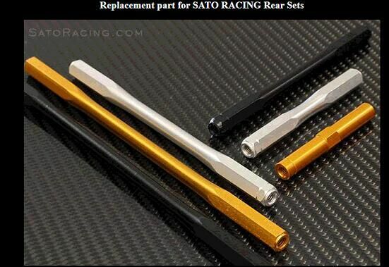 CNC Rearset Gear Shift Shifter Rod Linkage For YZF R1 R6 R3 MT07 MT09 GSXR 120mm