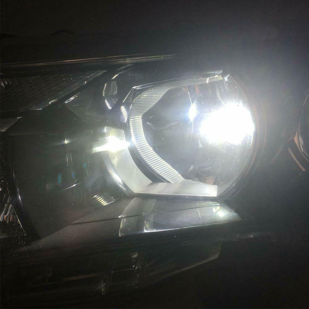 Pair Upgrade High/Low Bean Headlight LED Bulbs for Honda XR650L 1993-2023