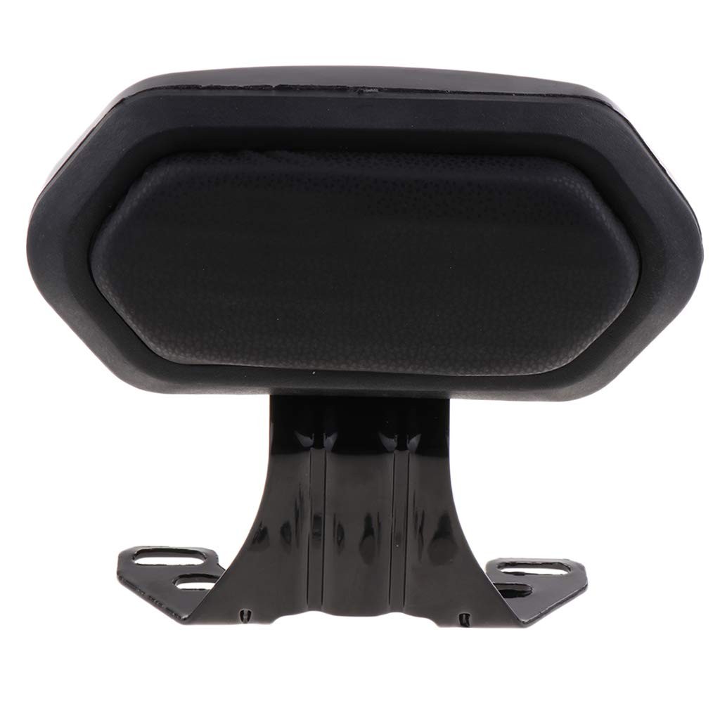 Kesoto Durable Motorcycle Sissy Bar Rear Passenger Back Rest Backrest Black